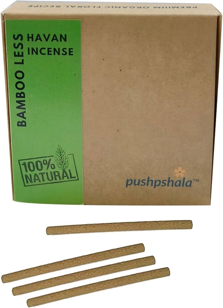 Pushpshala Bamboo Less Havan Incense