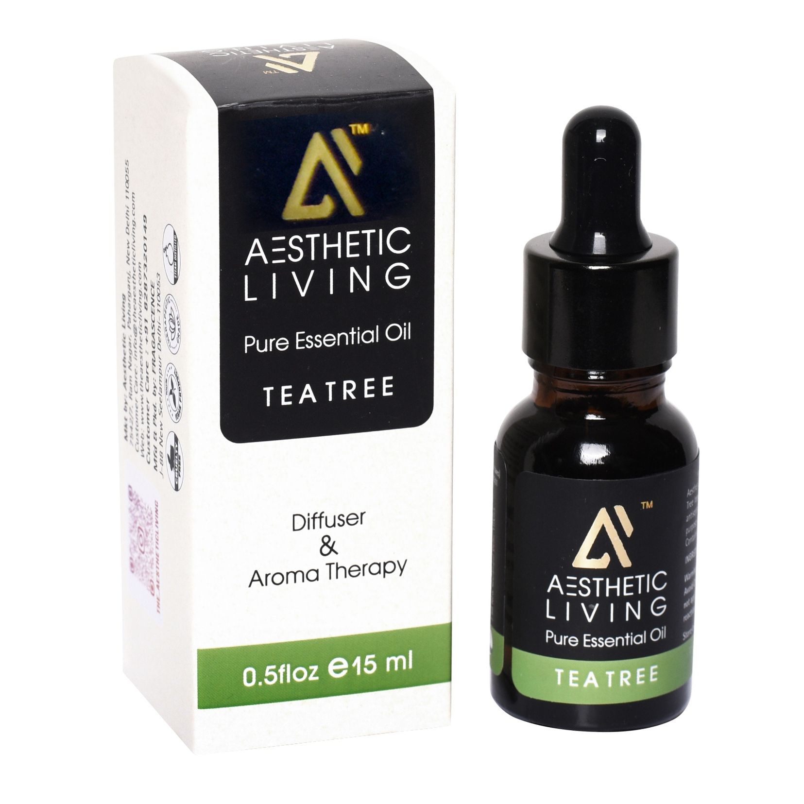 Aesthetic Living Pure Tea Tree Essential Oil- 15ml