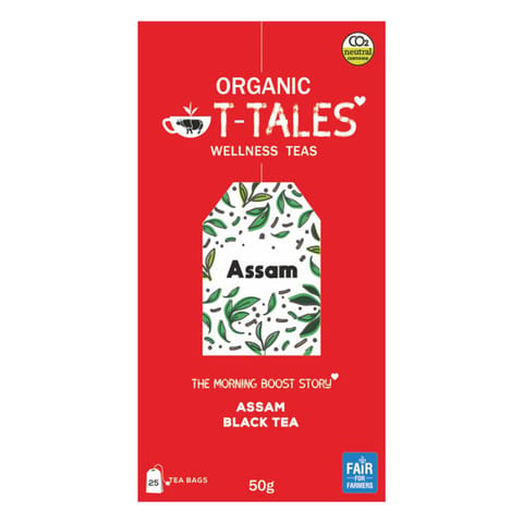 T-TALES Organic Assam Black Tea Bag