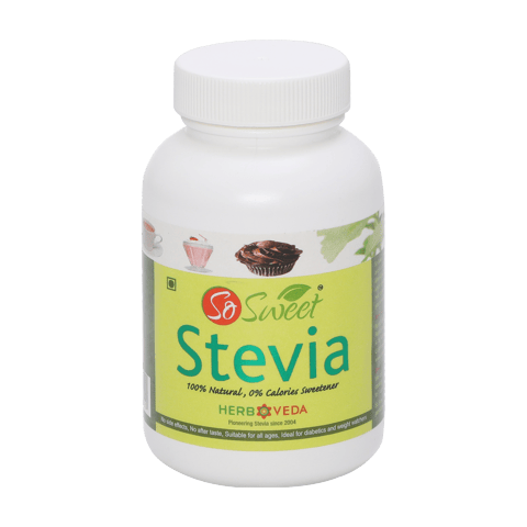 So Sweet Stevia Extract 25 gm Natural Zero Calorie Sugar Free Sweetener -Pack of 1