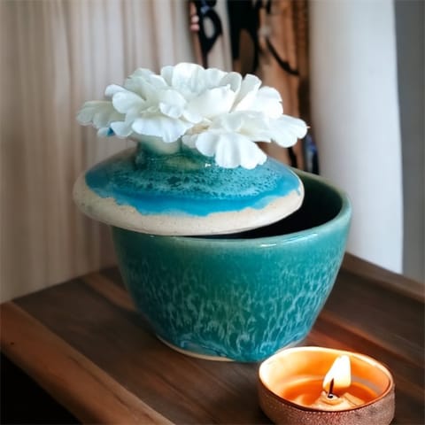 PadmeHum Studio - Poppy Flower Jar