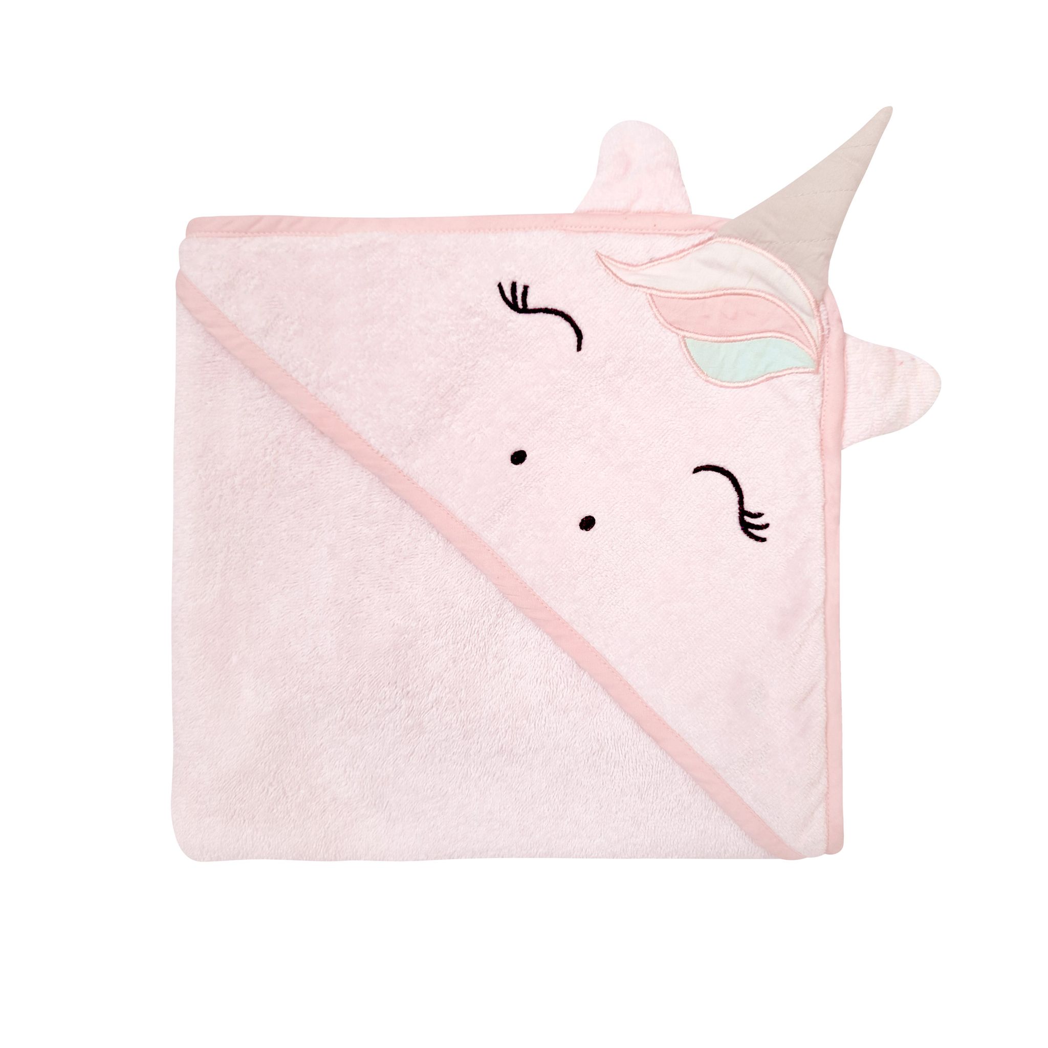 Masilo Hooded Towel Unicorn for Baby, Soft towelling cotton