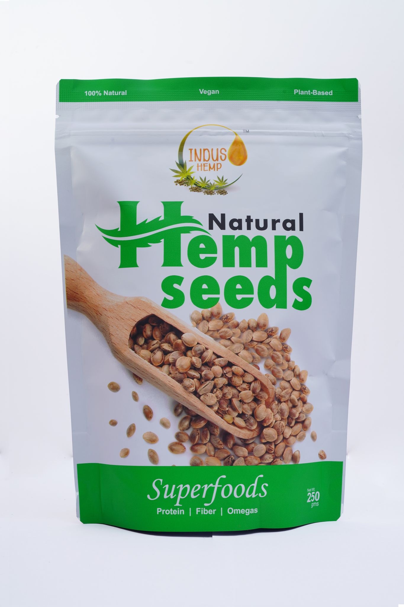 Indus Hemp Natural Hemp Seeds |Rich in Protein & Dietary Fibre | Vegan & Gluten-Free