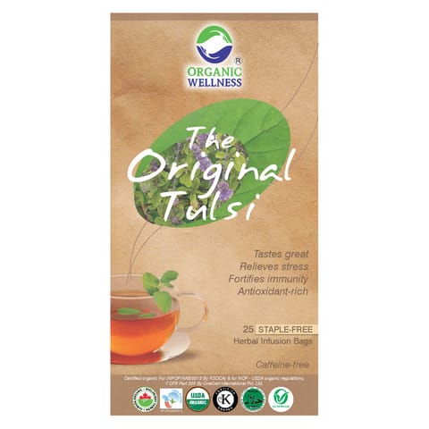 Organic Wellness The Original Tulsi 25 Tea Bags