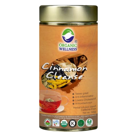 Organic Wellness Cinnamon Cleanse Tin Pack 100 Grams