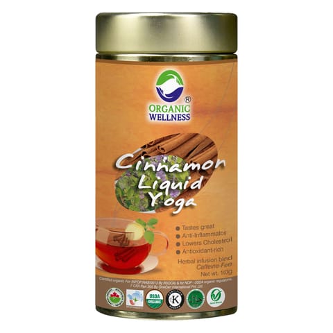 Organic Wellness Cinnamon Liquid Yoga Tin Pack 100 Grams