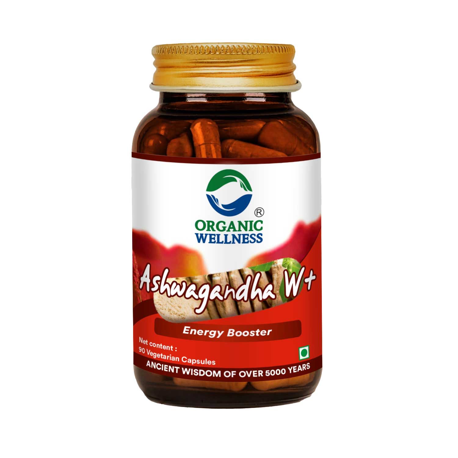 Organic Wellness Ashwagandha 90 Capsules