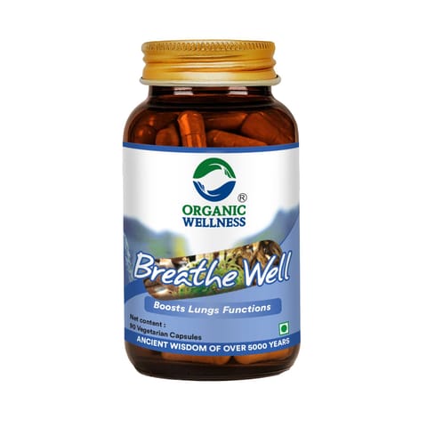 Organic Wellness Breathe Well 90 Capsules