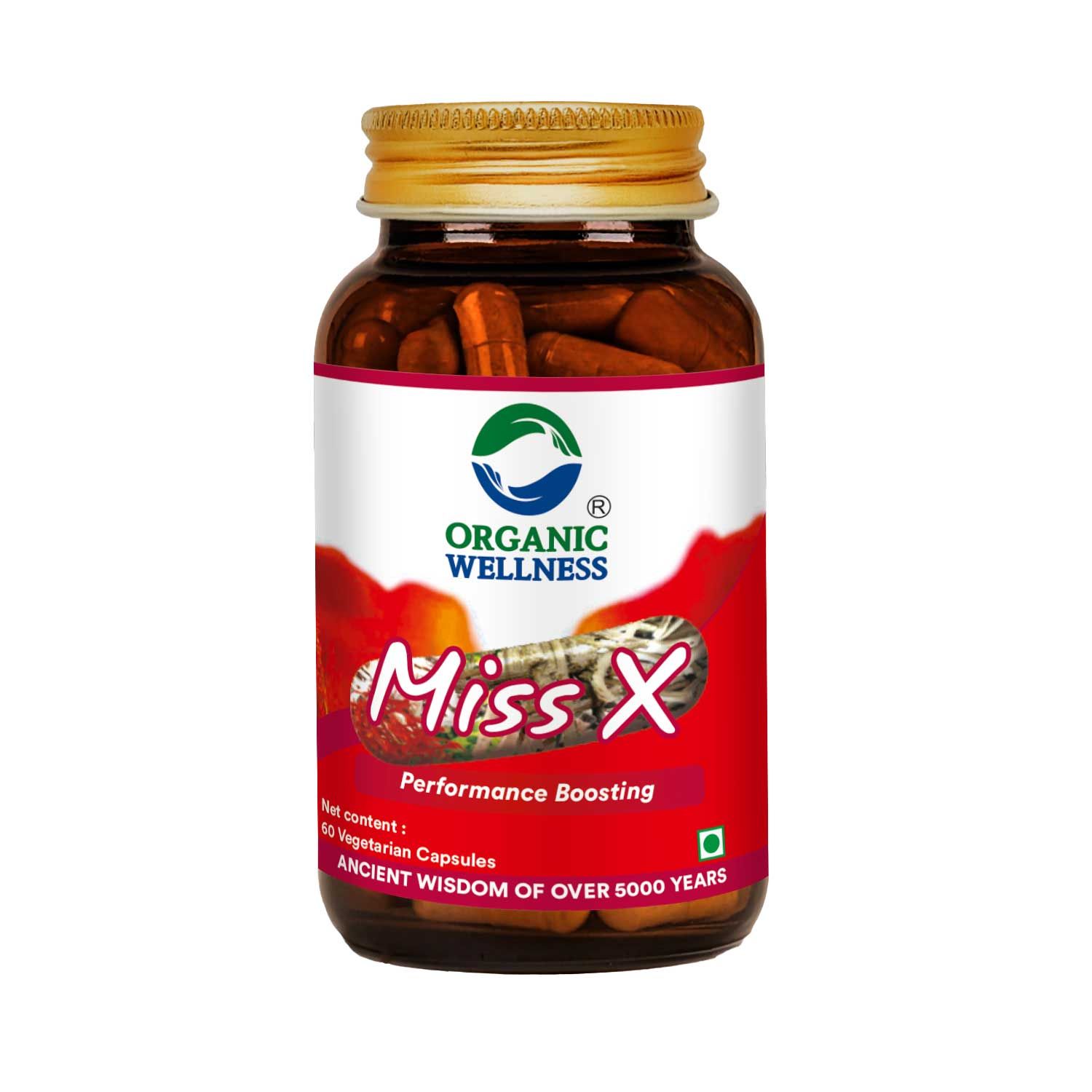 Organic Wellness Miss X 60 Capsules