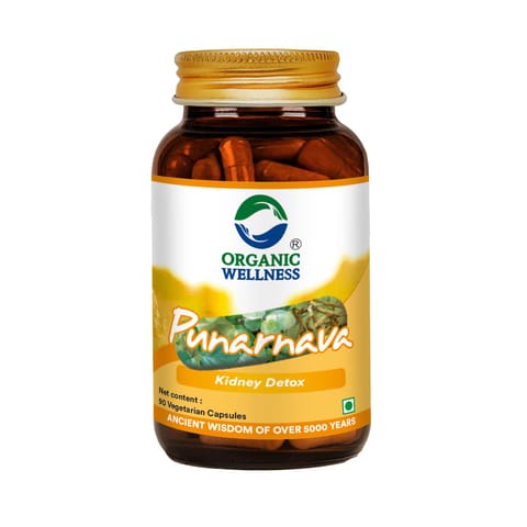 Organic Wellness Punarnava 90 Capsules