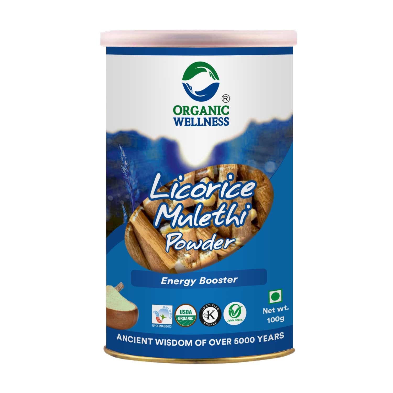 Organic Wellness Licorice Powder 100 Grams