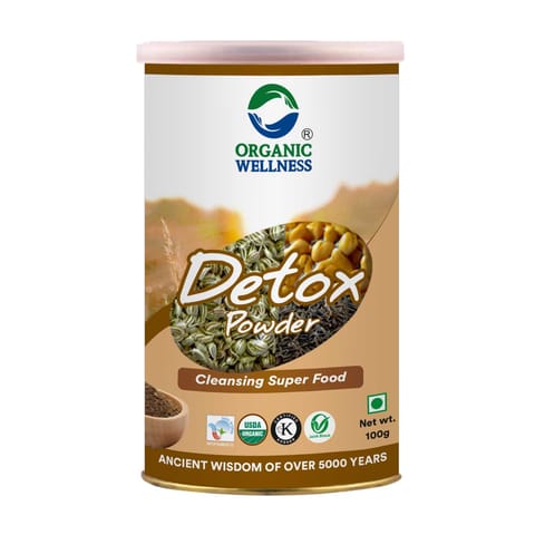 Organic Wellness Detox Powder Tin 100 Grams