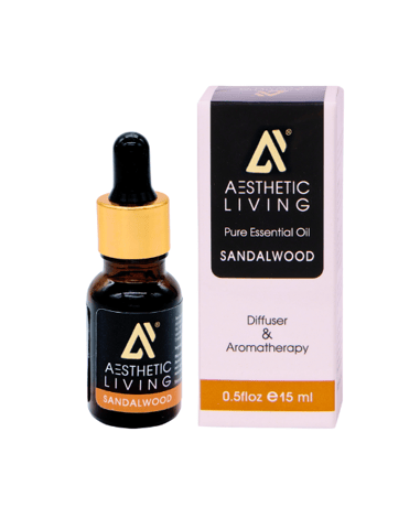 Aesthetic Living Pure Sandalwood Essential Oil- 15ml