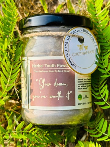 Greenaffair Herbal Tooth Powder