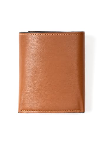 Green Hermitage Oxylus Men's Wallet | Apple Leather | Gingerbread