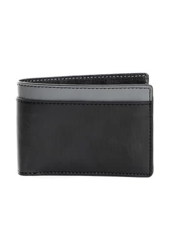 Green Hermitage Zeus Wallet | Cactus Leather | Black & Grey