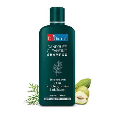 Dr Batra's Dandruff Cleansing Shampoo Enriched With Thuja