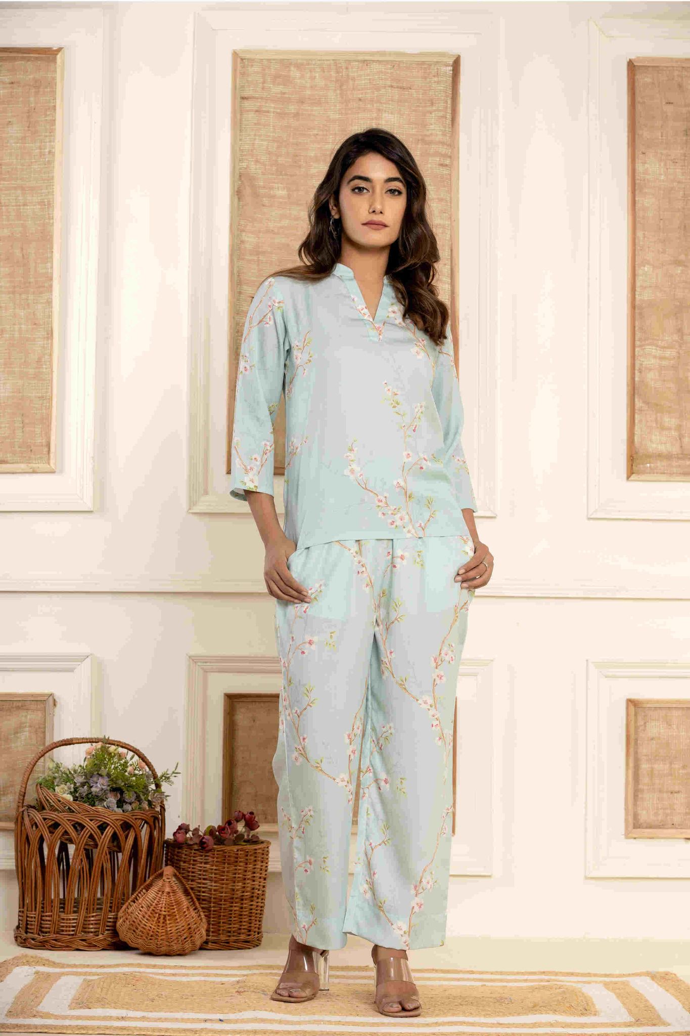 Paizlie Fabric Floral Dreams Loungewear | 100% Tencel | Women