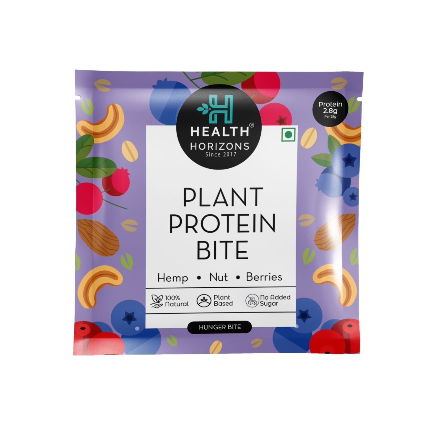 Health Horizons Plant Protein Bites - Cranberry & Blueberry Flavour