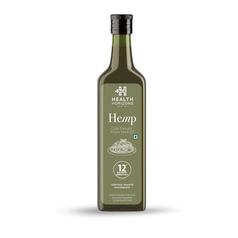 Health Horizons Hemp Cold Pressed Virgin Seed Oil