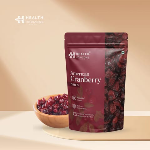 Health Horizons American Cranberry Dried 200 gm