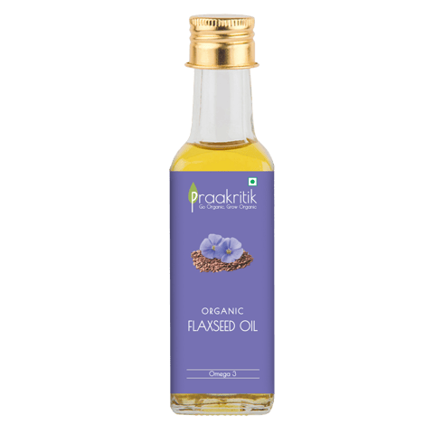 Praakritik Organic Flaxseed Oil 100 ml