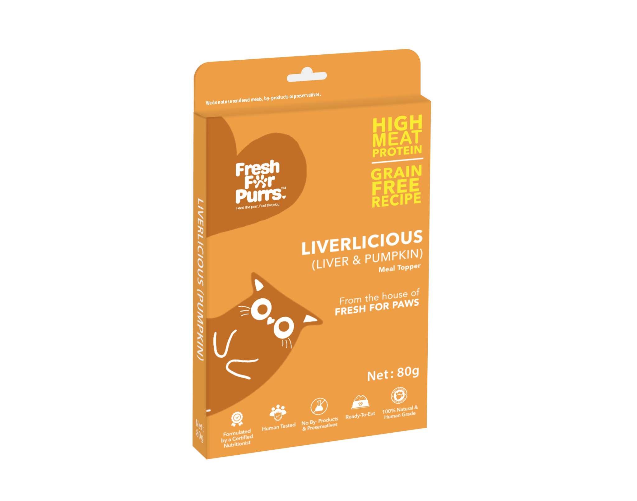 Fresh For Paws Liverlicious Pumpkin 80 gm