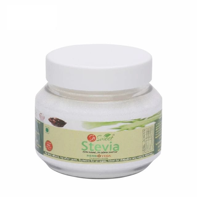 So Sweet Stevia Powder Sugar Free Natural Zero Calorie Sweetener Ketro and Diabetic Friendly | Safe for all ages 200 gm