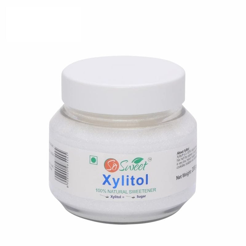 So Sweet Xylitol Natural Sweetener Sugar Free 200 gm