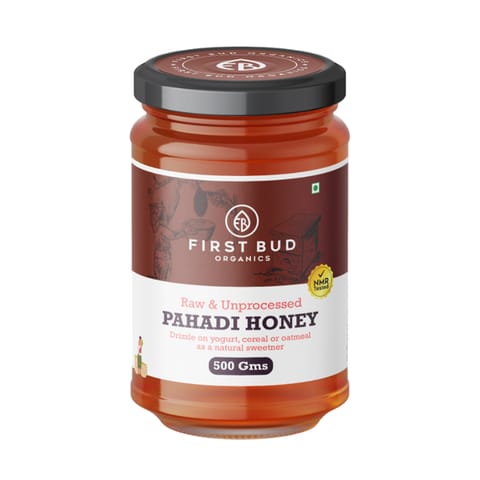 First Bud Organics - Pahadi Honey 500 gm