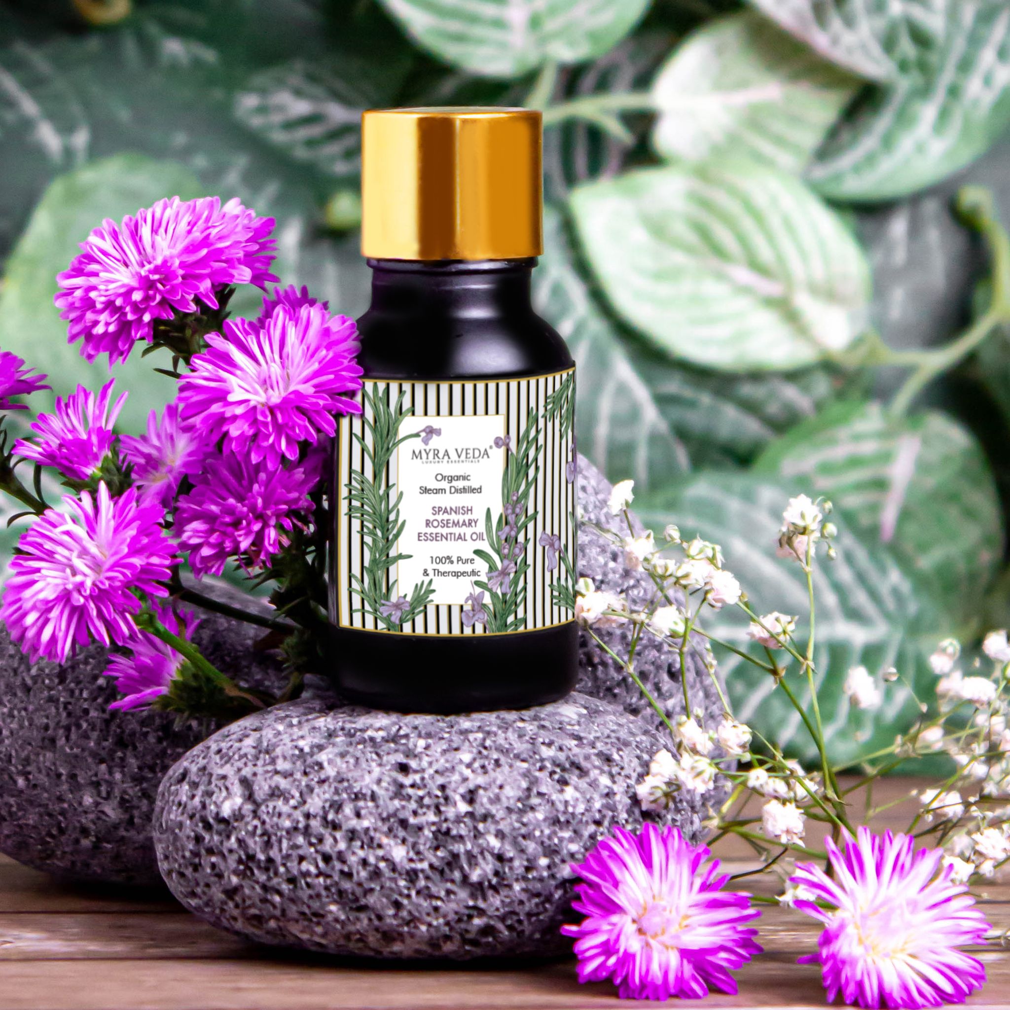 Myra Veda Spanish Rosemary Essential Oil - 15 ml