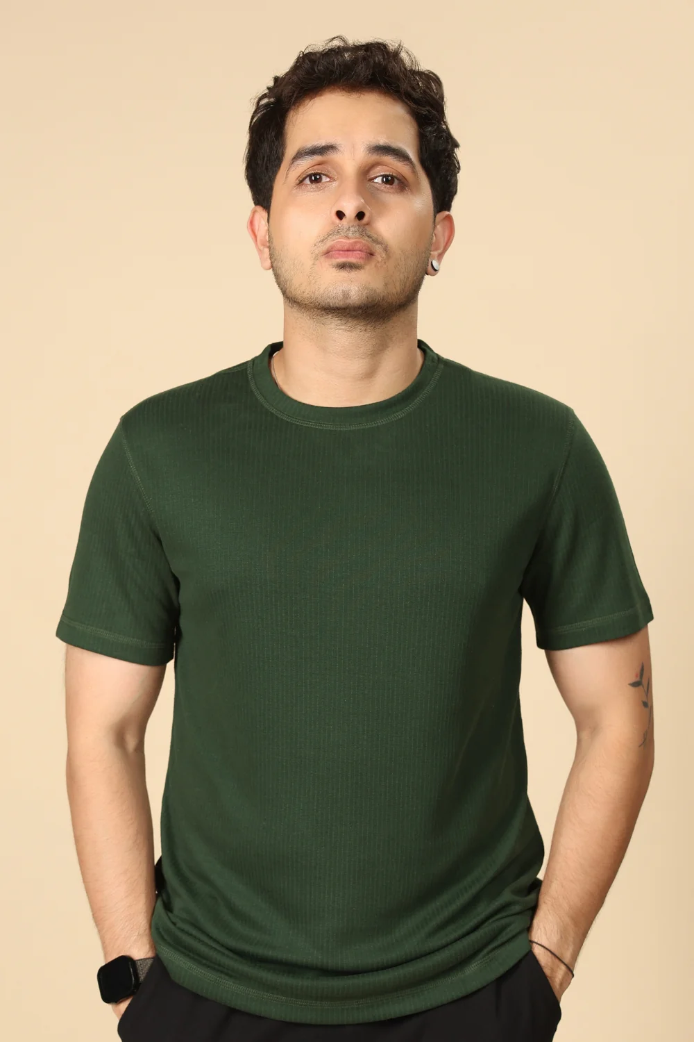 CarbonTree Tencel T-shirt Pine Green