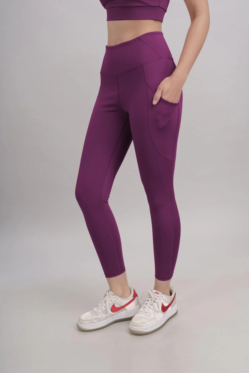 CarbonTree Carbon Contour Legging Deep Purple