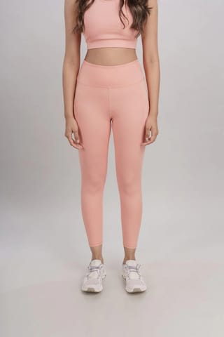 CarbonTree Carbon Contour Legging Peach