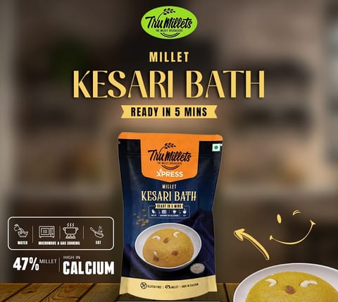 Tru Millets Millet Kesaribath | 180 gms