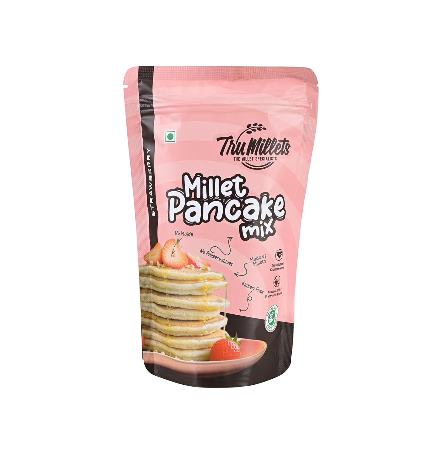 Tru Millets Strawberry Millet Pancake 150 gms