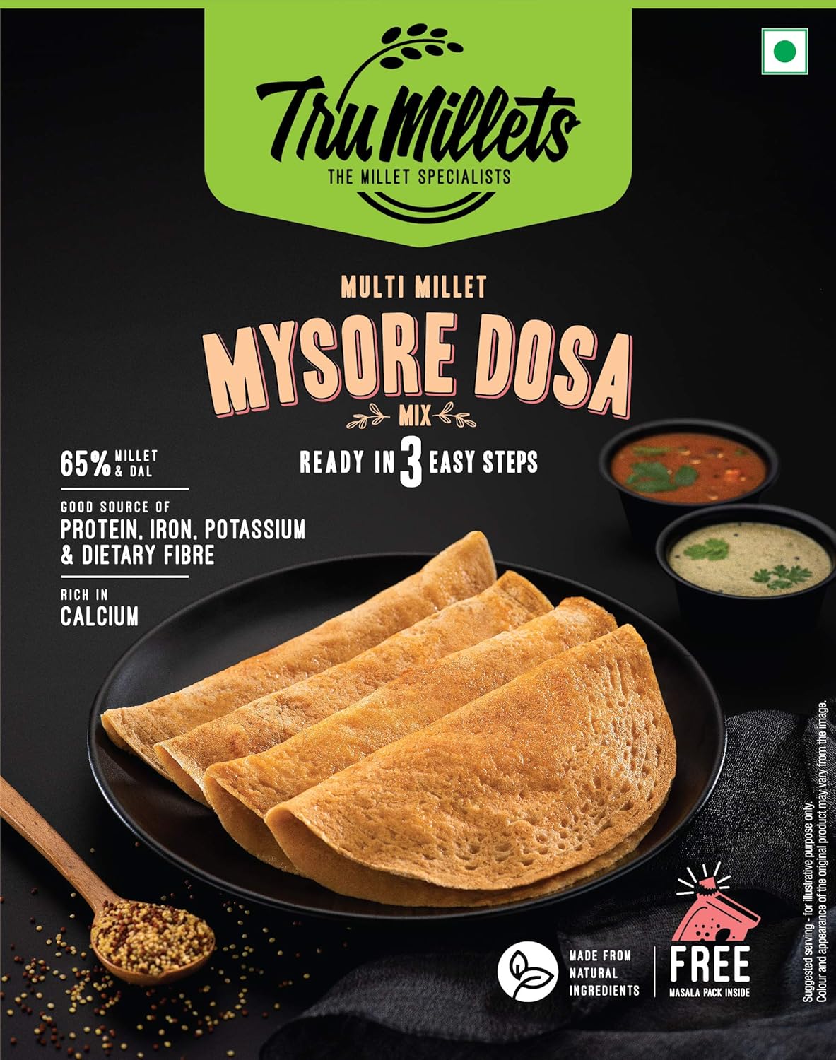 Tru Millets Multi Millet Mysore Dosa 250 gms