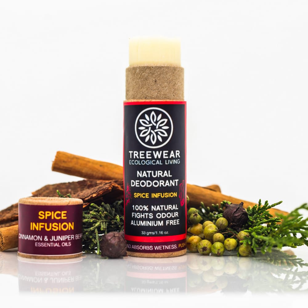 TreeWear Spice Infusion Natural Deodorant