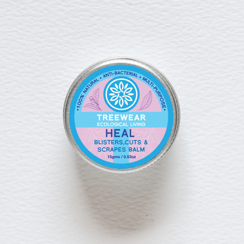 TreeWear Heal Balm - For Cuts, Scrapes & Blisters - 15 gm